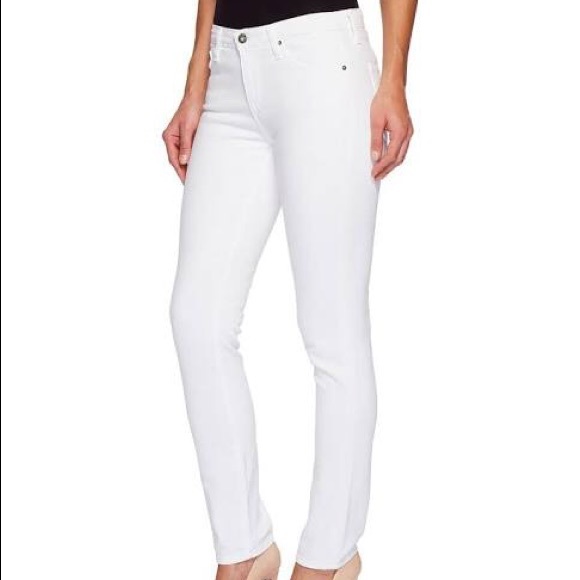 ag prima cigarette jeans white